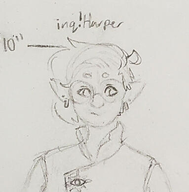 Dragon Age Inquisition insert: Harper Dragon Age Inquisition insert: Harper